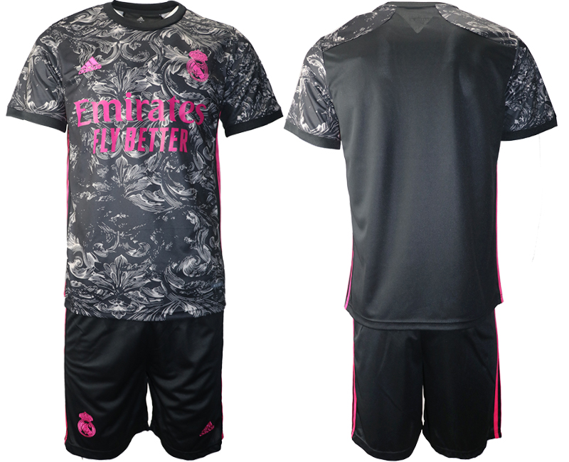 2021 Men Real Madrid away soccer jerseys->real madrid jersey->Soccer Club Jersey